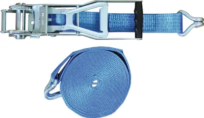 Produktbild von Zurrgurt DIN EN 12195-2 L.8m B.50mm m.Langhebelr.+Spitzh.LC U 5000 daN PROMAT