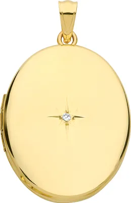 Image de Médaillon Femme Or 375/1000 - 36mm*23mm; TRS28058