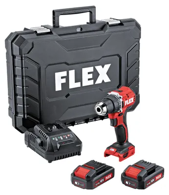 Produktbild von Flex Akku Bohrschrauber DD 2G 18.0 EC LD/2.5 Set (Akkuschrauber, Akku 2,5 Ah)