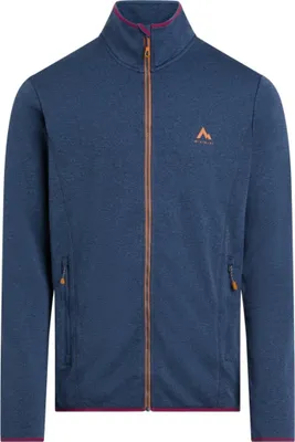 Produktbild von McKinley Herren Fleecejacke Roto IV - Melange/Navy/Brown Melange/Navy/Brown S
