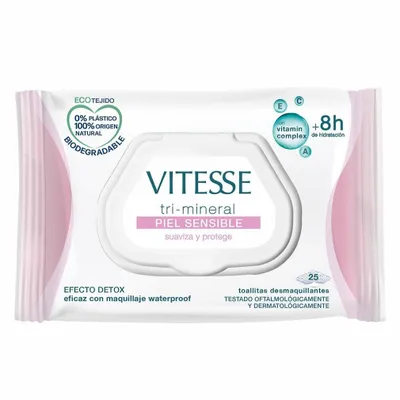 Produktbild von Toallitas Des Vitesse Sensitive 25 Uds