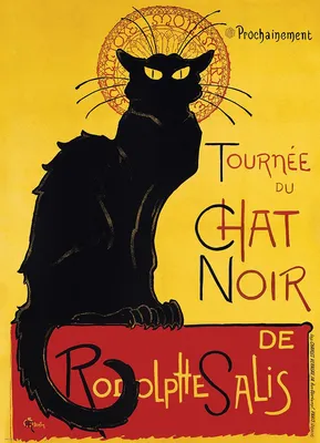Image de EUROGRAPHICS Puzzle Cabaret Le Chat Noir - Affiche 1000 pièces