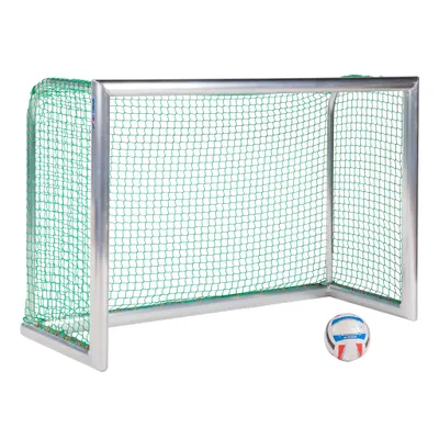 Produktbild von Sport-Thieme Mini-Fußballtor "Professional", Inkl. Netz, grün (MW 4,5 cm), 1,80x1,20 m, Tortiefe 0,70 m