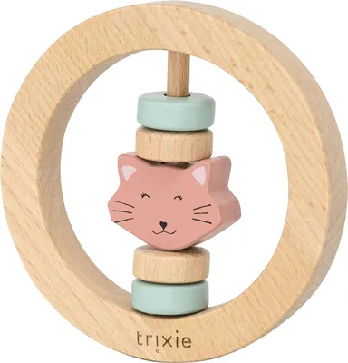 Produktbild von Trixie Holzrassel - Mrs. Katze
