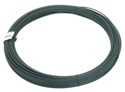 Obrázek produktu pro Napínací drát Alberts | pozinkovaný, potažený zeleným plastem | Ø drátu 3,8 mm | délka 55 m