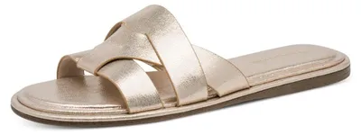 Produktbild von Tamaris Damen Flat Mules Textil, beige, 36 EU