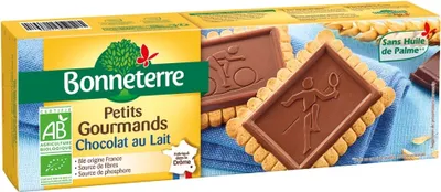 Produktbild von -Kekse mit Milchschokolade 126 g – BONNETERRE