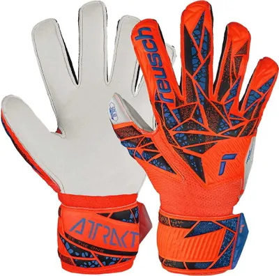 Obrázok produktu pre Rukavice Reusch Attrakt Solid Finger Support Junior 54 72 510 2290 - ORANGE, 8
