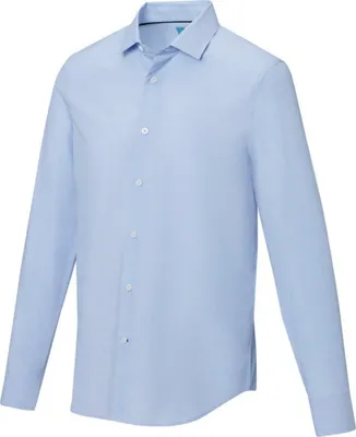 Imagen del producto de Elevate NXT - Camisa de manga larga para hombre, modelo "Cuprite", referencia PF3949 (talla XXL), color azul claro