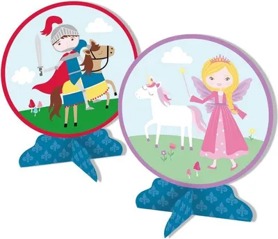 Obrázok produktu pre Dekorácie na stôl pre princeznú a rytiera