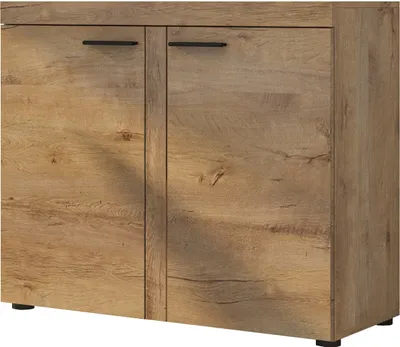Produktbild von Kommode Sideboard RUMBA / RODOS 2D Eiche Lefkas Beistellkommode 2 - türiger