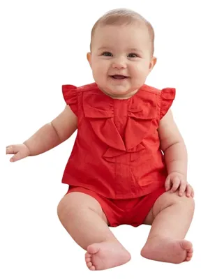 Productafbeelding van Babyromper Mayoral, rood, katoen, zomer, maat 68