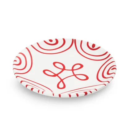 Produktbild von Gmundner Keramik Rotgeflammt Podšálek 15 cm