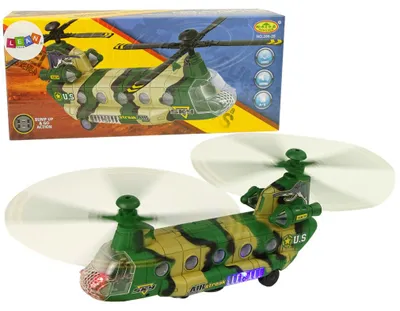 Obrázek produktu pro Vojenská helikoptéra - zvukové a světelné efekty - (K134330).