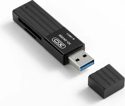 Immagine prodotto di XO memory card reader DK05B 2in1 USB 3.0, black