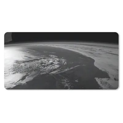 Produktbild von MuchoWow® Schreibtischunterlage Erde - Planeten - Weltraum 80x40 cm - XXL Mauspad - Gaming Mauspad
