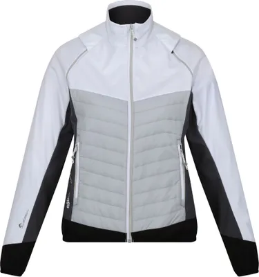 Produktbild von Regatta Steren Hybrid Softshelljacke für Damen mit abnehmbaren Ärmeln, Farbe:Weiß, Größe:46