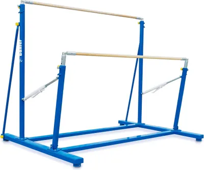 Produktbild von Bänfer Stufenbarren Super, höhenverstellbar 120-260 cm, breitenverstellbar 53-115 cm, mit Rollvorrichtung