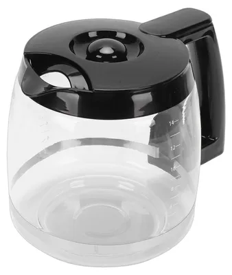 Kaffeekanne 2,1 l, Borosilikatglas, tropffrei, mit Griff