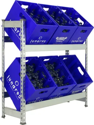 Zdjęcie produktu dla Półka metalowa SIMONBOTTLE 2-1000x1000x300 ocynkowana