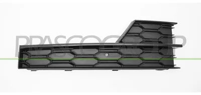 Produktbild von PRASCO Lüftungsgitter Grill Stoßfänger für SKODA Octavia III Combi (5E5) mit Loch/Löchern für Nebellampen Schwarz