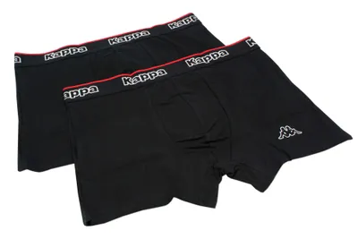 Produktbild von Boxershort KAPPA Herren 2-er Pack Größe L schwarz