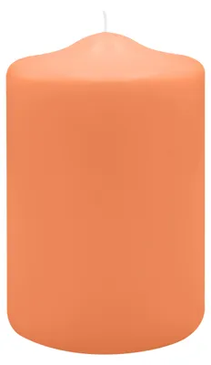 Produktbild von Spitzkopf Stumpen Kerzen Mango Orange 15 x Ø 10 cm, 6 Stück