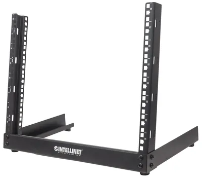 Produktbild von INTELLINET 19" 2-Pfosten Desktop Laborgestell 12HE schwarz