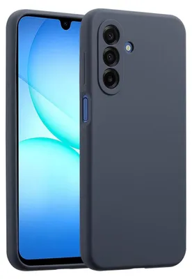 Produktbild von Accezz Liquid Silikoncase Samsung Galaxy A17 (5G) / (4G) - Dunkelblau