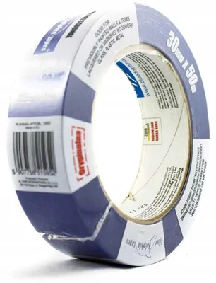 Produktbild von Blue Dolphin Profi Maler-Klebeband 30 mm x 50 m, blau, für Innen- und Außenbereich, rückstandsfrei, für saubere Farbkanten