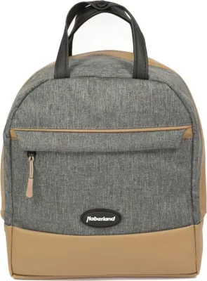 Produktbild von Haberland Rucksack-Lenkertasche Bella grau/hell- - flexible Lenker- und Rucks...