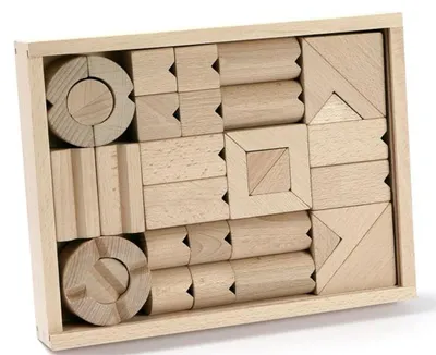 Produktbild von Holzspielzeug Baukasten Tsumik BxHxT 25,5x19,5x4,3cm