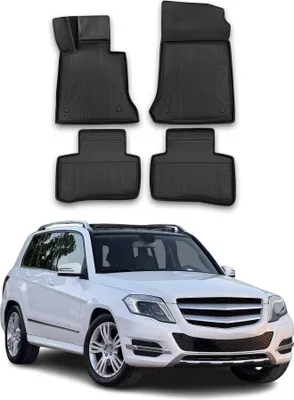 Image de 2008-2015 Mercedes GLK X204 Tapis de sol TPE noir 4 pcs