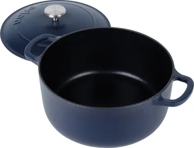 Obrázek produktu pro Orion litinový hrnec Hrnec na vaření s poklicí z litiny smaltované LITINA 26 cm 5,2 l
