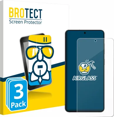 Produktbild von 3x BROTECT Schutzglas für Samsung Galaxy S25 Edge Schutzfolie Panzer Folie Glas Display Schutz klar