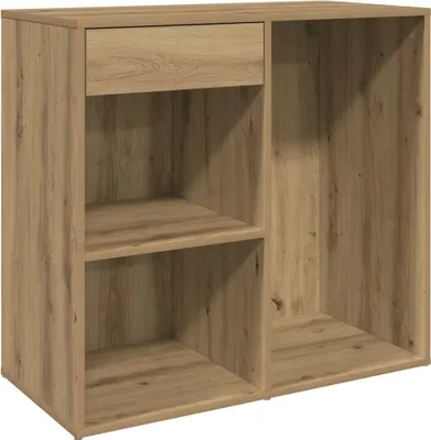 Produktbild von vidaXL Kosmetikschrank Artisan-Eiche 80x40x75 cm Holzwerkstoff