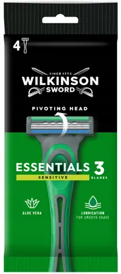 Produktbild von Wilkinson Extra Essentials 3 Sensitive Rasierer 4 Stück