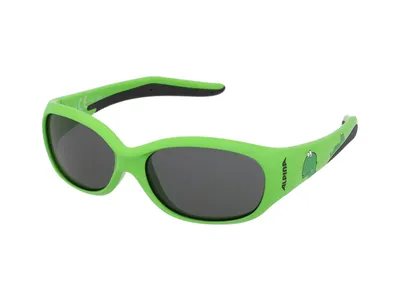 Produktbild von Alpina Sports Flexxy Kids, Multisportbrille, Junge/Mädchen, Vollrand, Grün, Kunststoff, Keramik