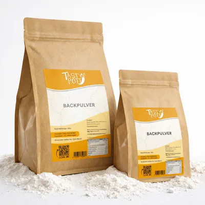 Produktbild von Tasty Pott Backpulver - im Beutel - 500g