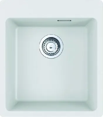 Produktbild von Franke Maris - Fragranit Küchenspüle MRG 610-39 FTL, 440x500 mm, Eißweiß 114.0661.447