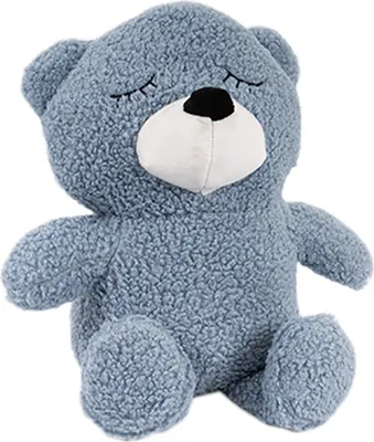 XL Türstopper Türstopper Türbremse Teddy Blau H25cm