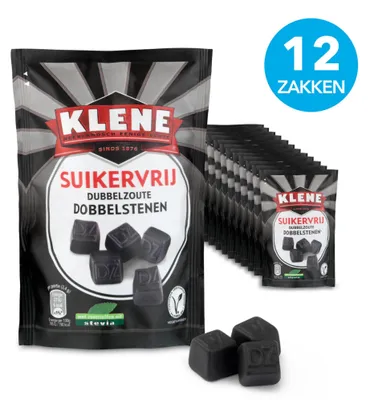 Produktbild von Klene zuckerfreier Doppelsalzwürfelbeutel (12x 110gr)
