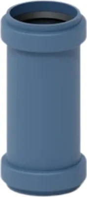 Produktbild von Poloplast POLO-KAL NG, Doppelmuffe, DN 32, 1 Stk.