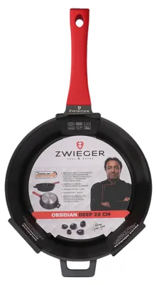 Zdjęcie produktu dla Patelnia głęboka 28cm Obsidian Zwieger