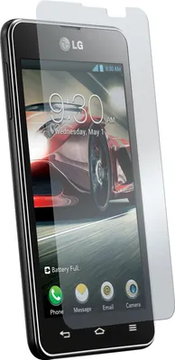 Produktbild von 2er-Pack PhoneNatic Displayschutzfolien matt  kompatibel mit LG Optimus F5