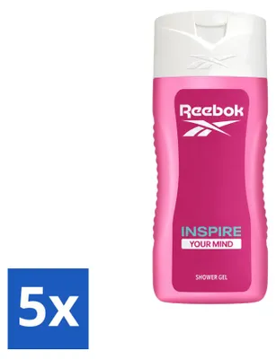Produktbild von 5 x Reebok Inspire Your Mind Douchegel - 400 ml - Vorteilspackung - 5 Stücke