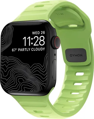 Obrázok produktu pre Športový opasok Nomad pre hodinky 38/40/41 mm - Glow (Green)