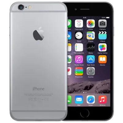 Produktbild von Apple iPhone 6 128 GB Spacegrau MG4A2ZD/A - DE Ware