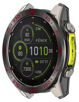Obrázek produktu pro INF Garmin Tactix 8 47mm AMOLED Bezel - Black/Red Racing Edition