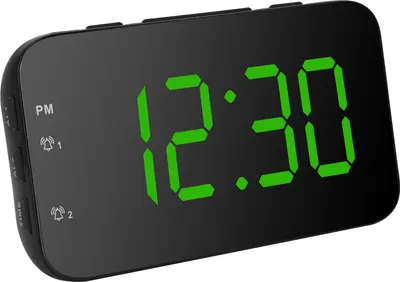 Zdjęcie produktu dla Cyfrowy budzik LED Przenośny budzik biurkowy z funkcją drzemki do sypialni w domu TravelGreen